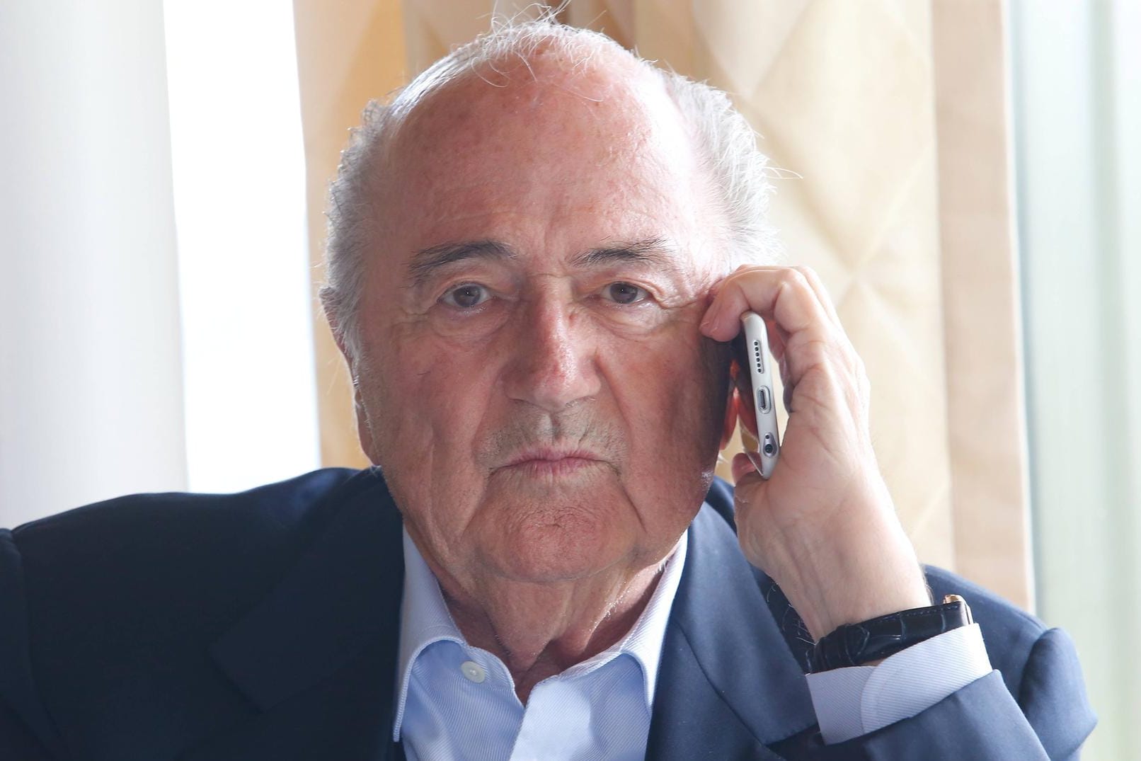 Sepp Blatter war von 1998 bis 2015 FIFA-Präsident.