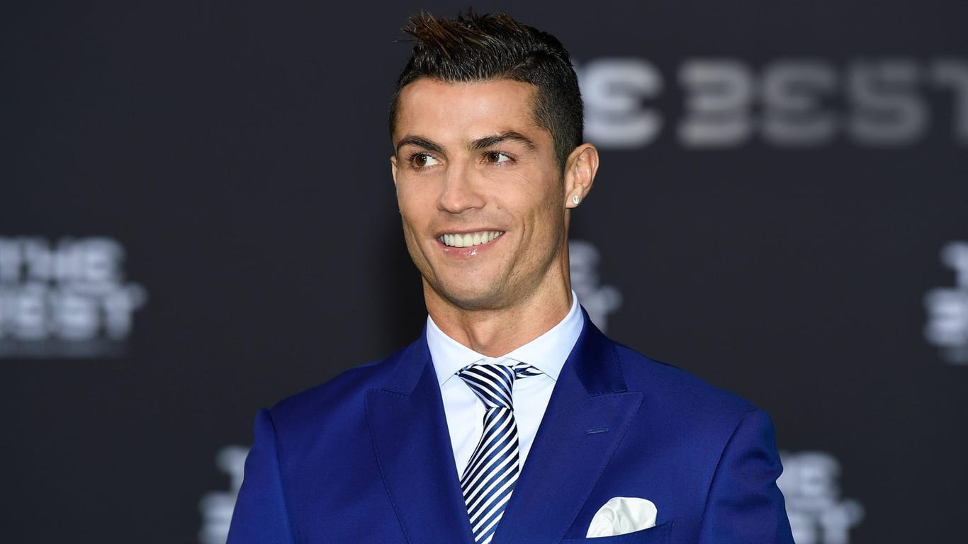 Cristiano Ronaldo, hier bei der Wahl zum Weltfußballer des Jahres am 9. Janar 2017, dürfte auch diesmal der Gewinner sein.
