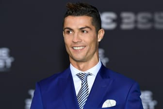 Cristiano Ronaldo, hier bei der Wahl zum Weltfußballer des Jahres am 9. Janar 2017, dürfte auch diesmal der Gewinner sein.