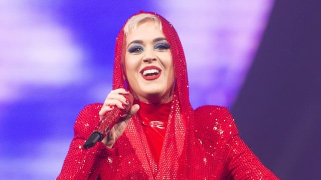 Katy Perry bei einem Konzert in Montreal.