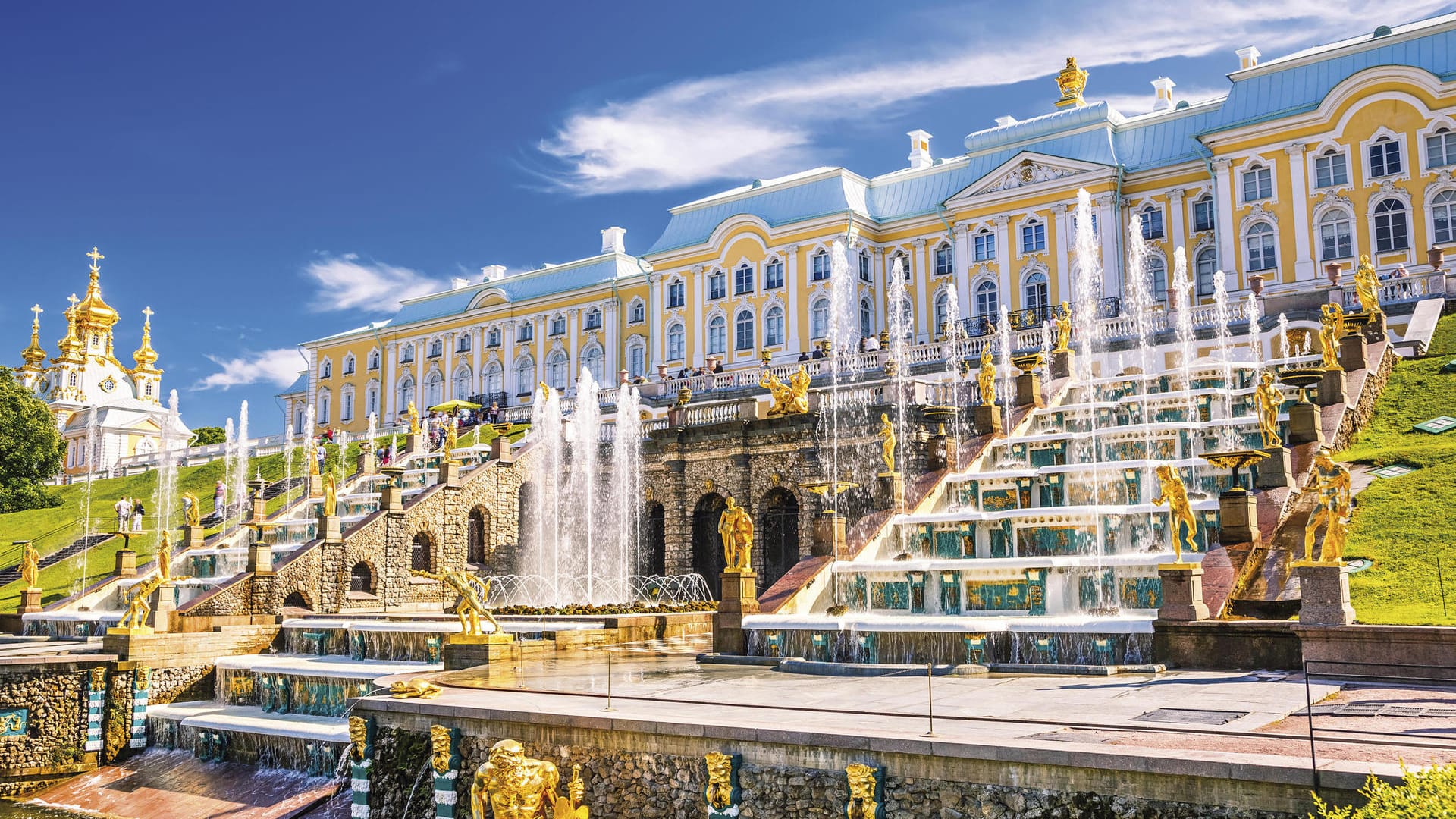 Der Peterhof in St. Petersburg (Russland)