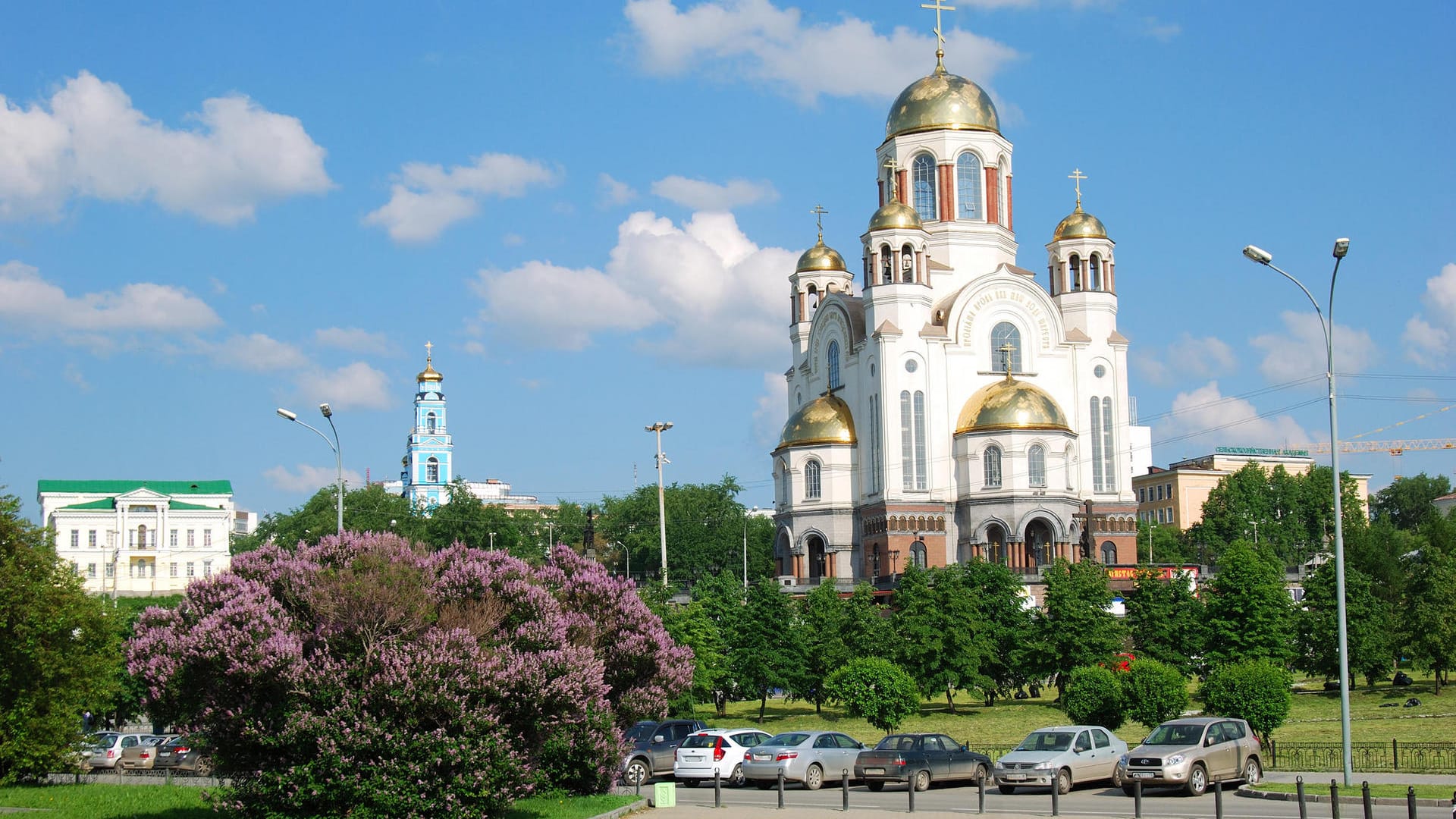 Kathedrale auf dem Blut in Jekaterinburg