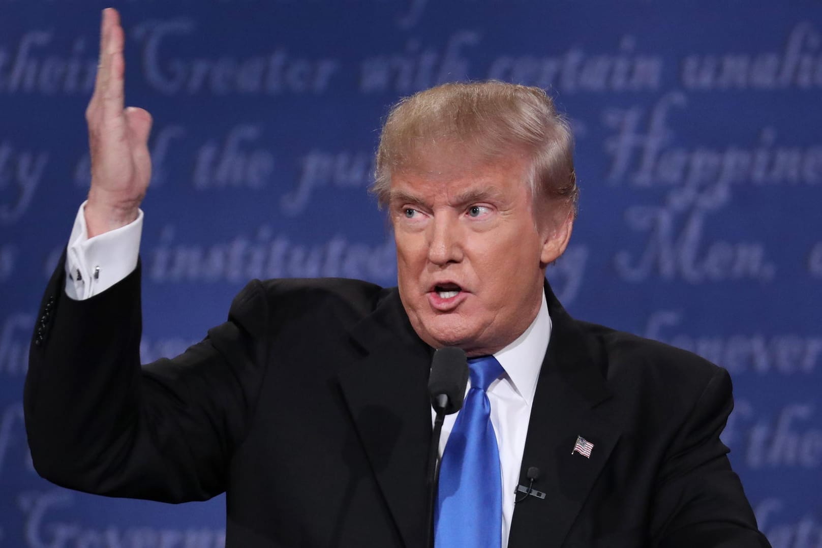 Trumps größtes Wahlkampfversprechen: "Ich werde eine Mauer bauen."
