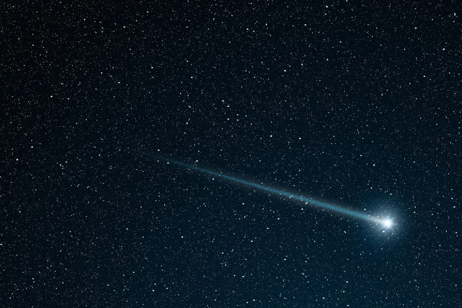 Heute Nacht stehen die Chancen sehr gut, dass Sie Sternschnuppen sehen können.