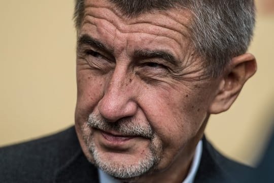 Andrej Babis, Milliardär, tschechischer Finanzminister und Gründer der Protestbewegung ANO.