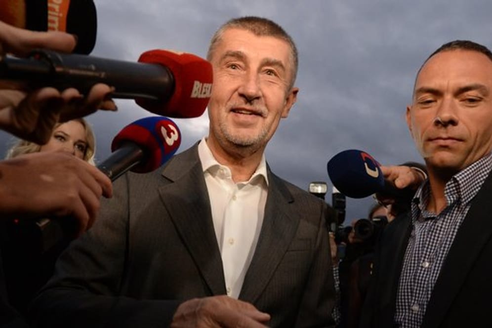 Der Vorsitzende der tschechischen Protestbewegung ANO, Andrej Babis, hat die Parlamentswahl in Tschechien gewonnen.