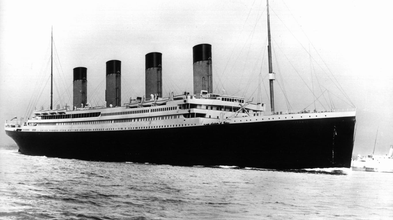 Die "Titanic" rammte am 14. April 1912 einen Eisberg und sank wenig später.