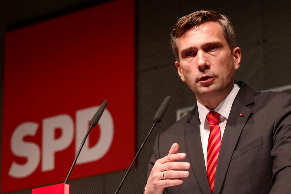 SPD-Landeschef Martin Dulig ging beim Parteitag auf Konfrontationskurs zum Koalitionspartner CDU.