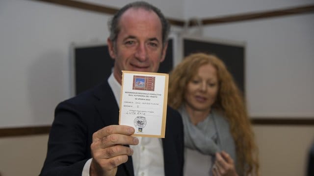 Regionalpräsident Zaia: "Für unser Venetien beginnt eine neue Geschichte. Regionalpräsident Zaia: "Für unser Venetien beginnt eine neue Geschichte.
