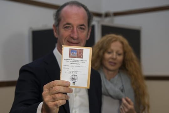Regionalpräsident Zaia: "Für unser Venetien beginnt eine neue Geschichte.