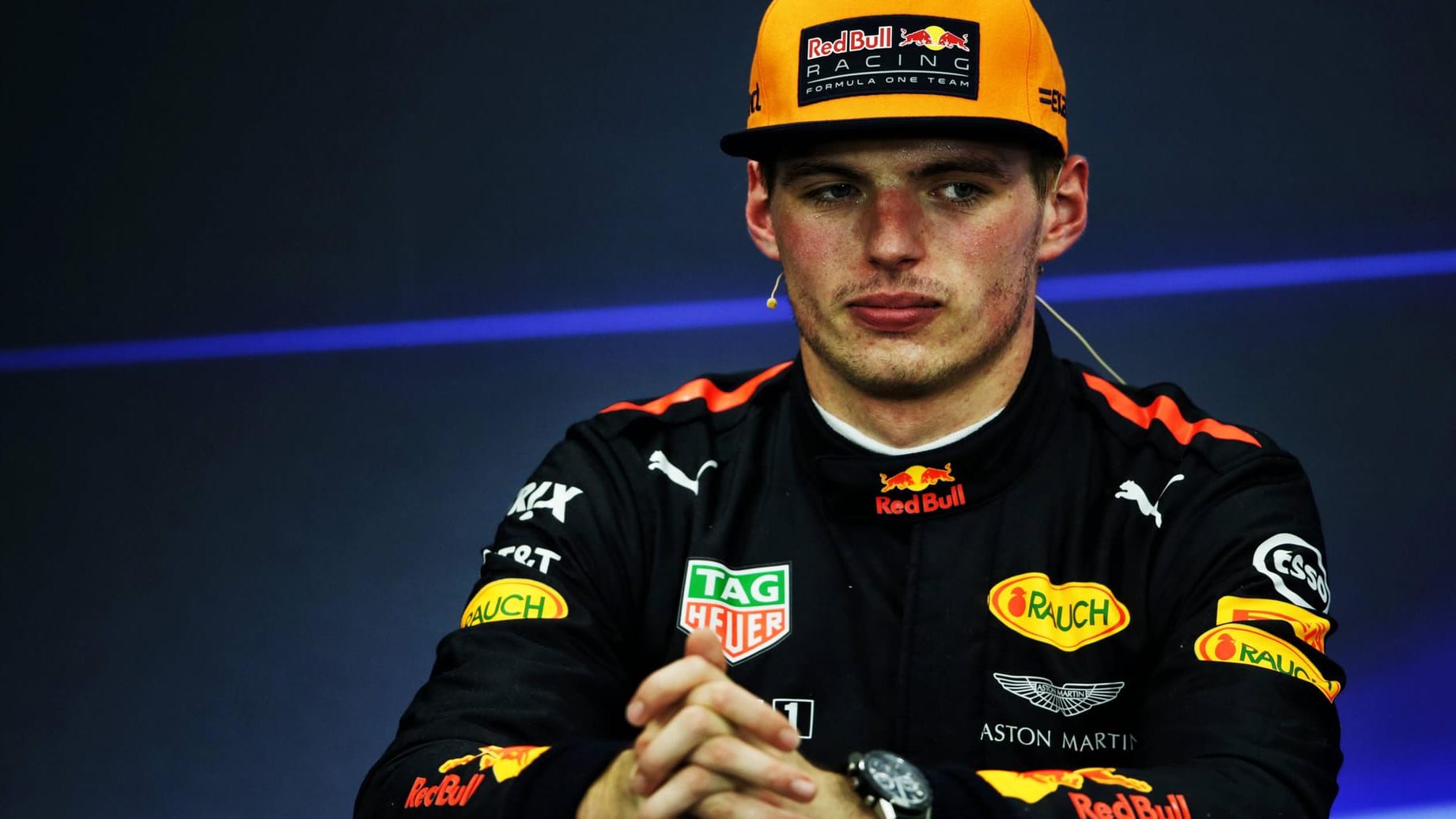 Max Verstappen und sein Clan waren nach der Verkündung der Zeitstrafe mächtig sauer.