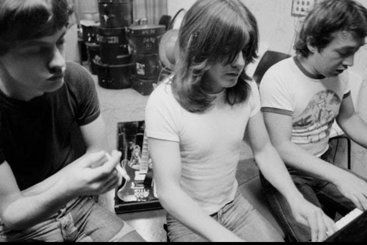 George Young (r.) war Produzent von AC/DC.