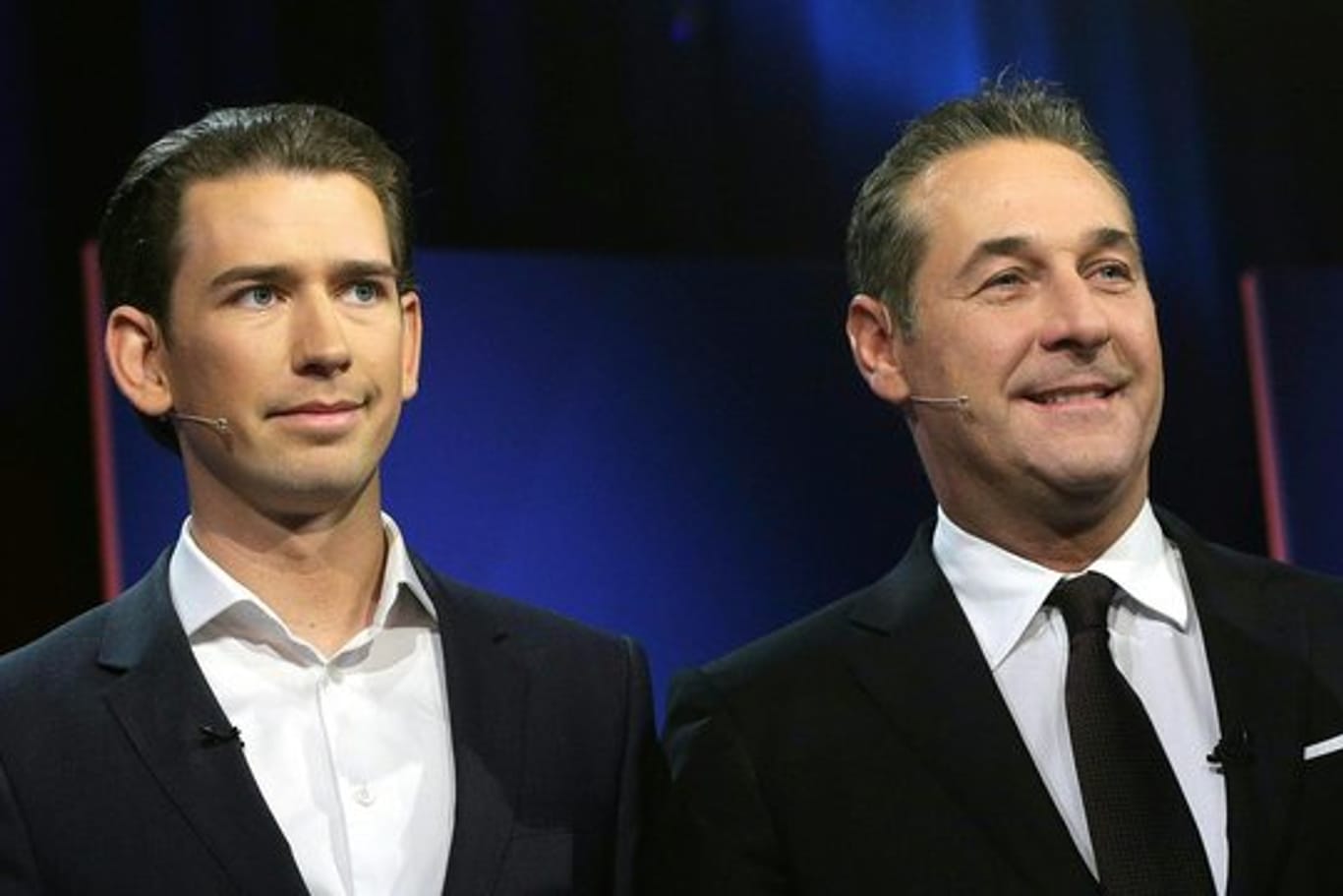 Demnächst Koalitionspartner? ÖVP-Chef Sebastian Kurz (l.