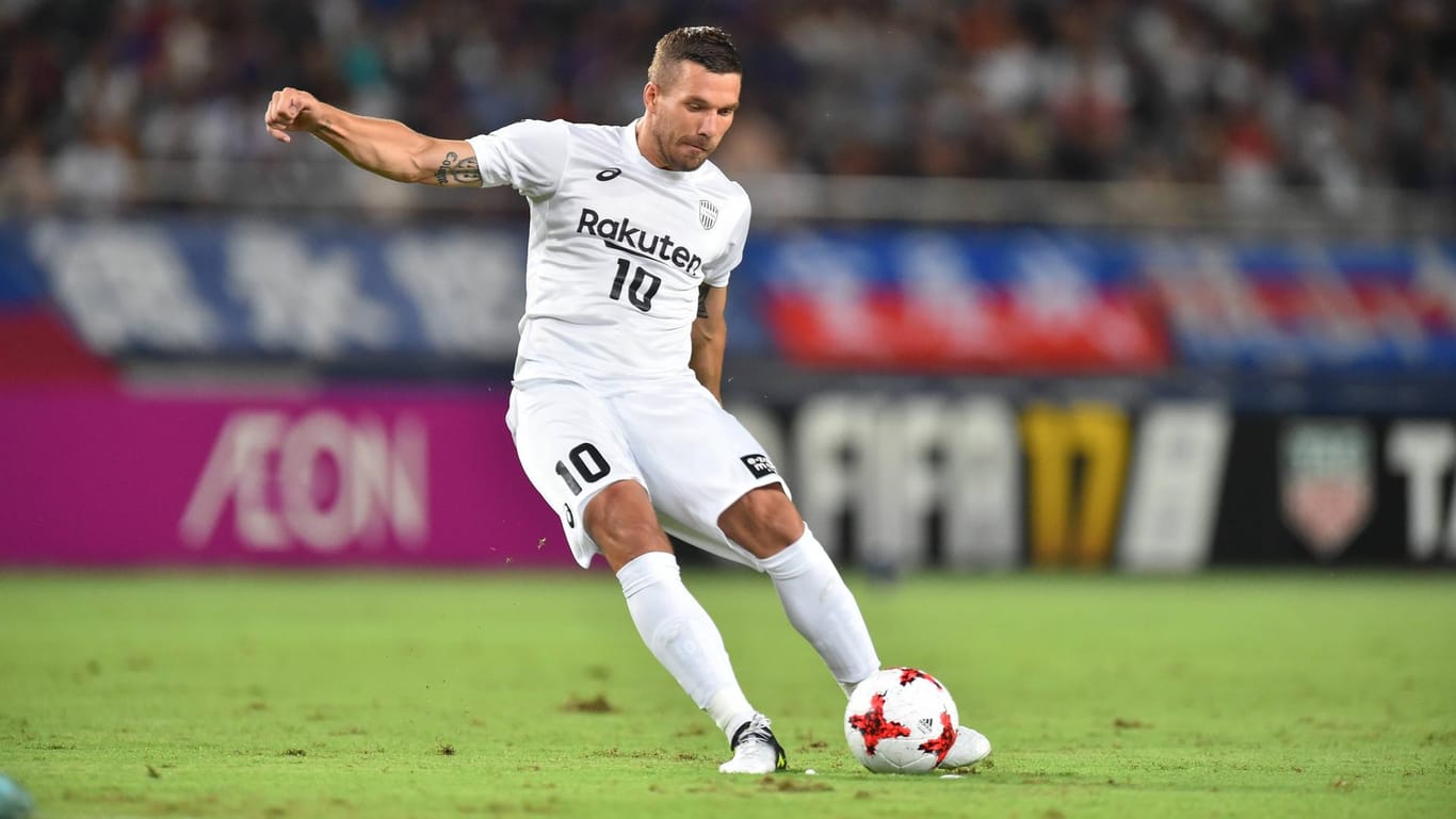 Lukas Podolski spielt seit Juli bei Vissel Kobe.
