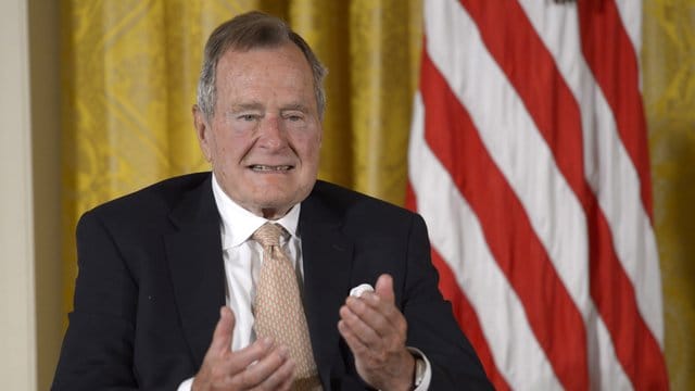 Der frühere US-Präsident George Bush Sen. Der frühere US-Präsident George Bush Sen.
