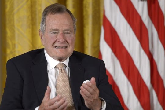 Der frühere US-Präsident George Bush Sen.