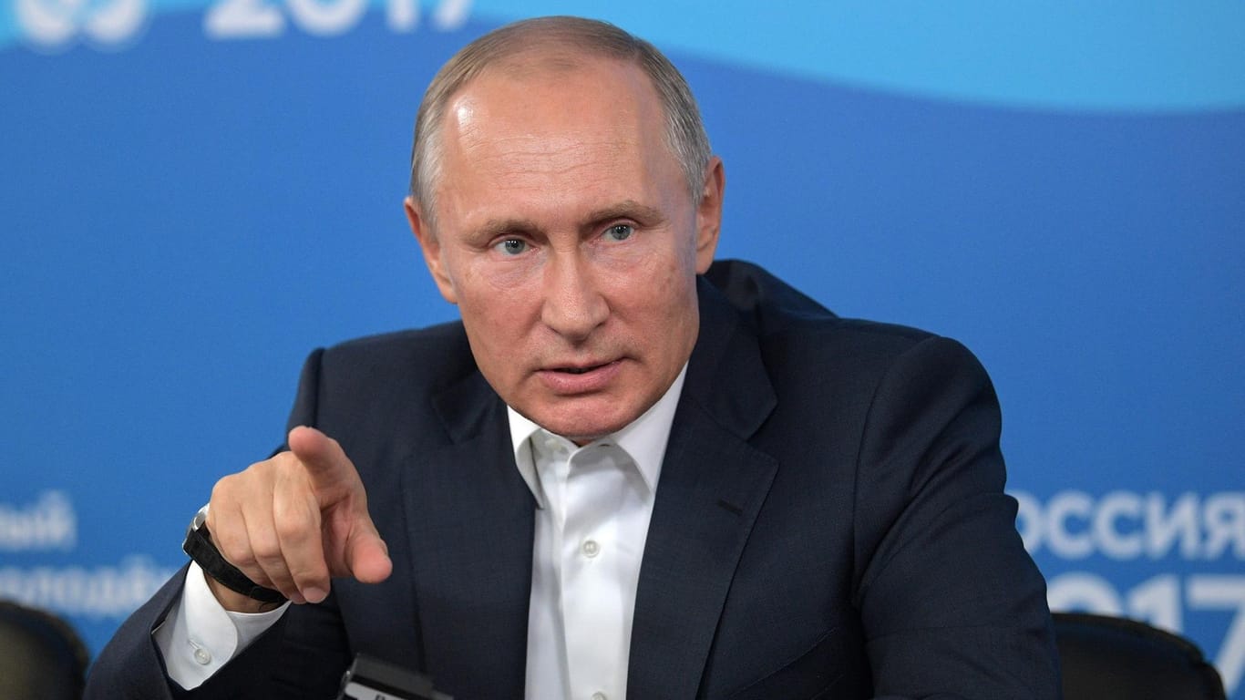 Der russische Präsident Wladimir Putin war Oberbefehlshaber bei den erfolgten Raketentests.