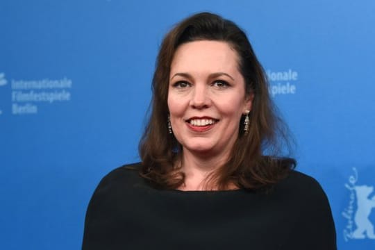 Die britische Schauspielerin Olivia Colman 2017 auf der berlinale.