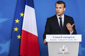 Der französische Präsident Emmanuel Macron hat mit einer Äußerung für Empörung gesorgt.