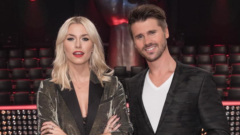 Lena Gercke und Thore Schölermann geben sich vor der Kamera stets harmonisch.