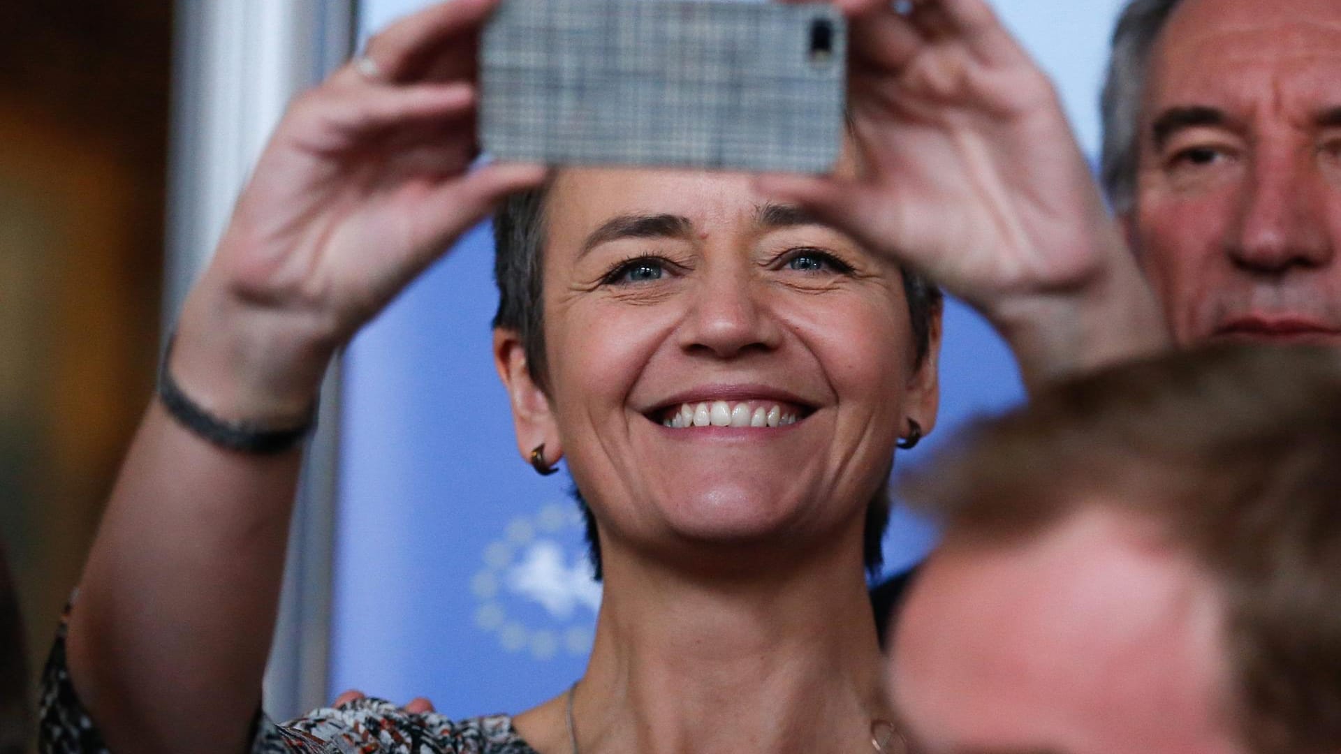 Noch eine Pastorentochter: die resolute EU-Kommissarin Margrete Vestager.