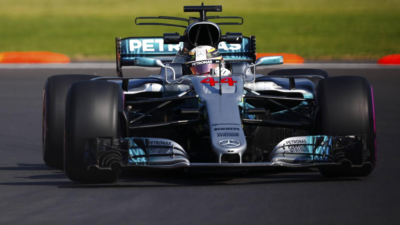 Mercedes-Pilot Lewis Hamilton wurde im ersten freien Training in Mexiko Zweiter.