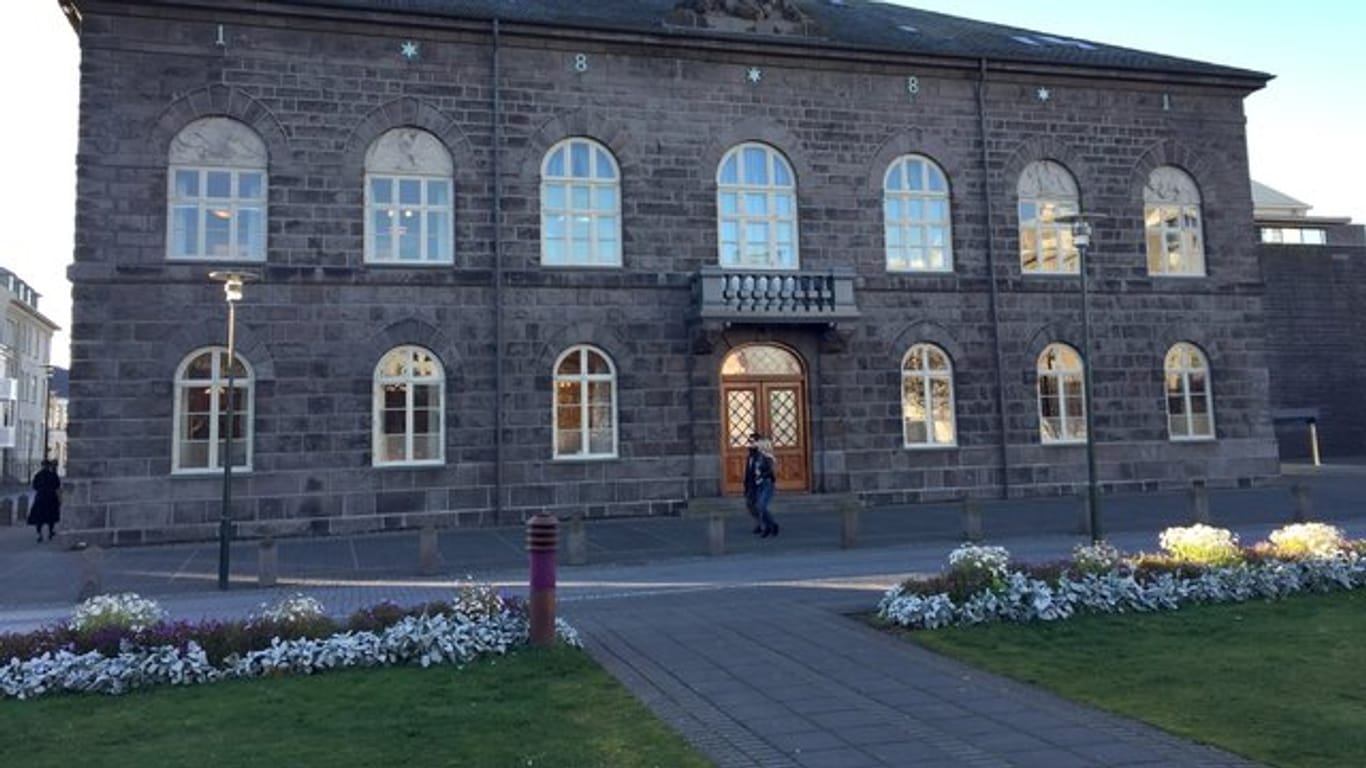Das Parlament in Reykjavik.