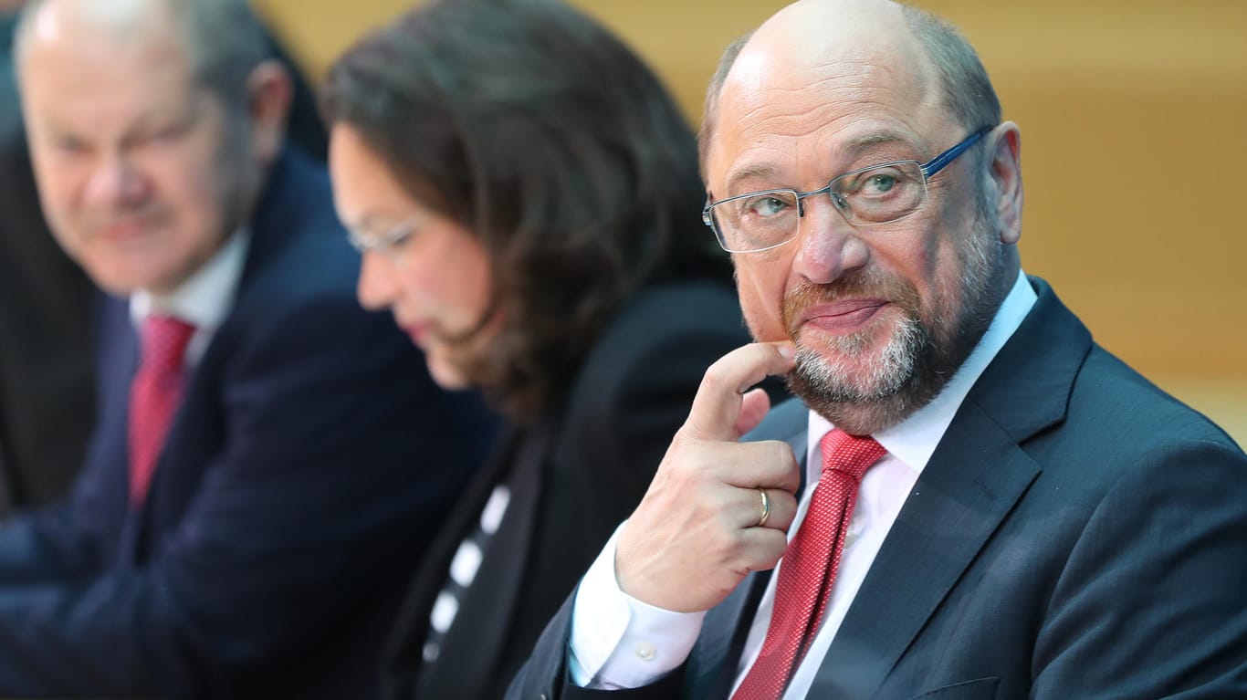Der SPD-Vorsitzende Martin Schulz steht nach dem schlechten Wahlergebnis bei der Bundestagswahl in der Kritik.