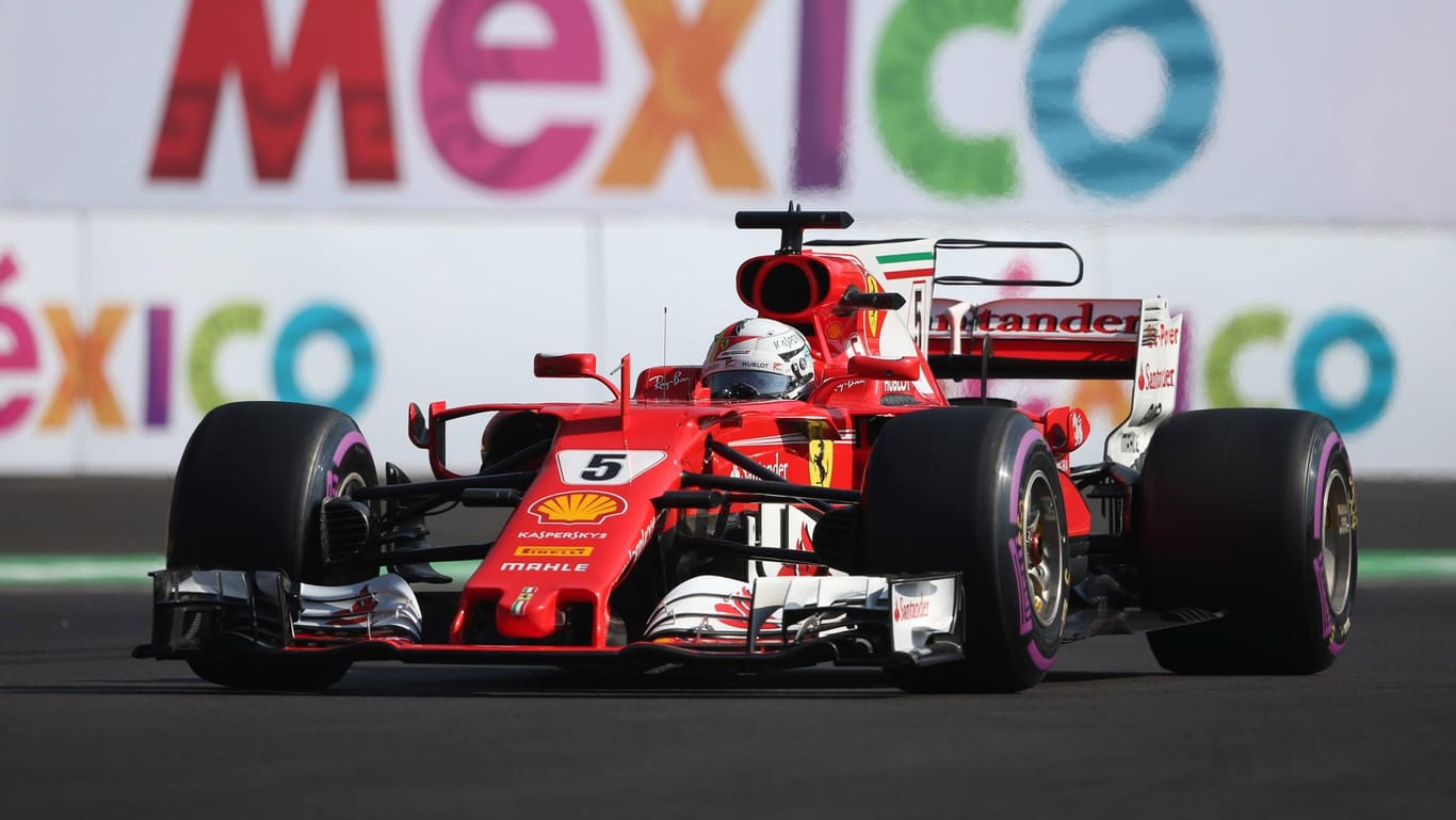 Sebastian Vettel holte sich in Mexiko seine 50. Pole Position.