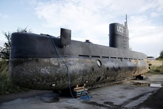 Was geschah an Bord? Das U-Boot "Nautilus" des dänischen Ingenieurs Peter Madsen im Hafen von Kopenhagen.