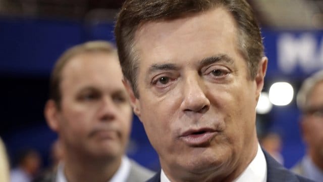 Der frühere Wahlkampfmanager von US-Präsident Trump, Paul Manafort, 2016 in Cleveland. Der frühere Wahlkampfmanager von US-Präsident Trump, Paul Manafort, 2016 in Cleveland.