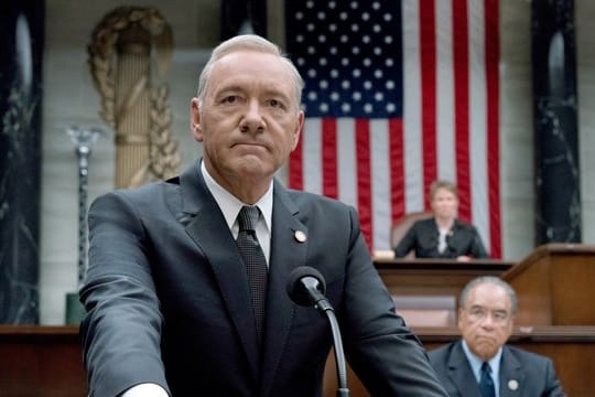 Kevin Spacey als US-Präsident Underwood in der TV-Serie "House of Cards".