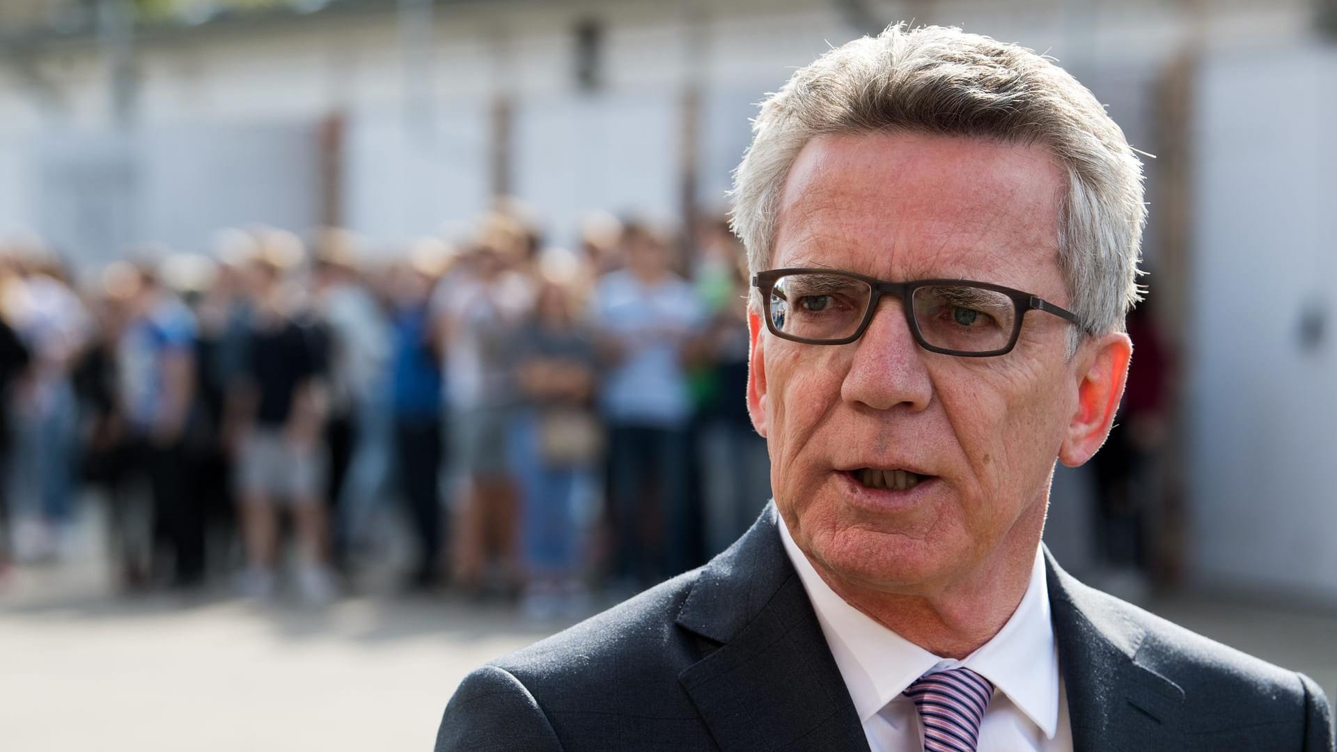 Thomas de Maizière ist sicher, dass ein schlimmer Anschlag verhindert wurde.