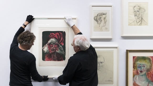 Das Gemälde "Leonie" von Otto Dix ist in Bern zu sehen.