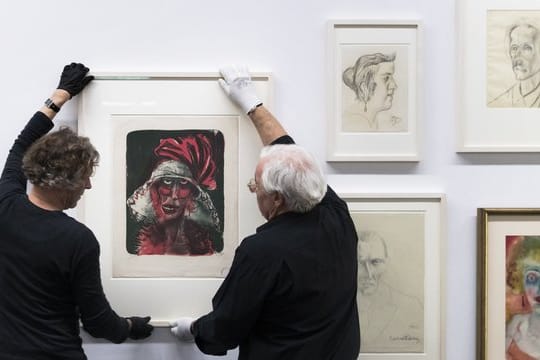 Das Gemälde "Leonie" von Otto Dix ist in Bern zu sehen.
