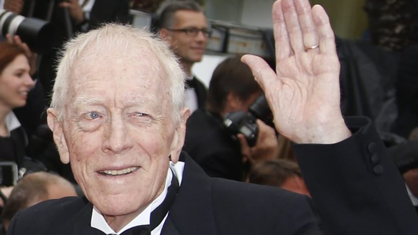 Der schwedische Schauspieler Max von Sydow 2016 in Cannes.