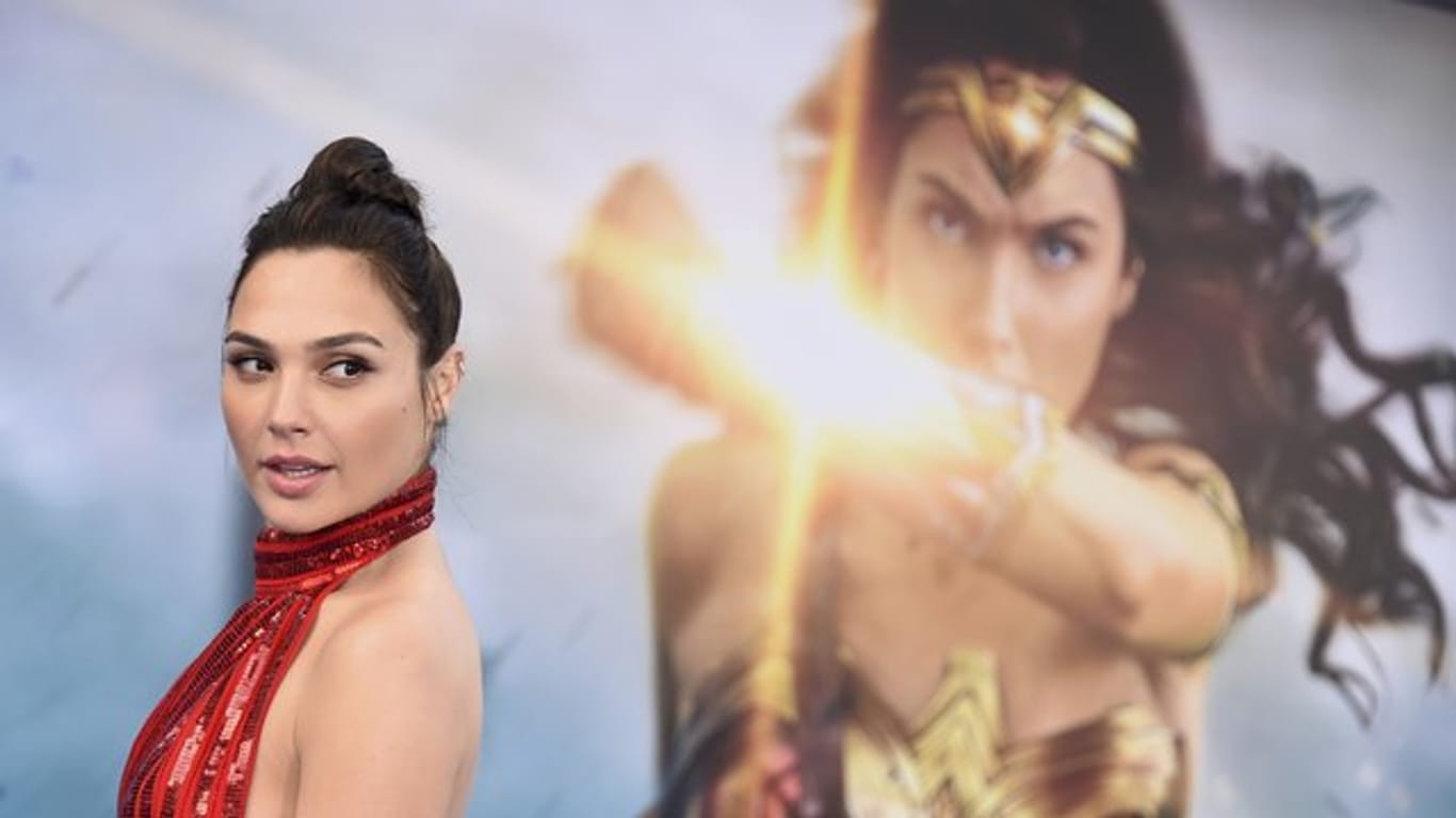 Gal Gadot in Los Angeles bei der Weltpremiere des Films "Wonder Woman".