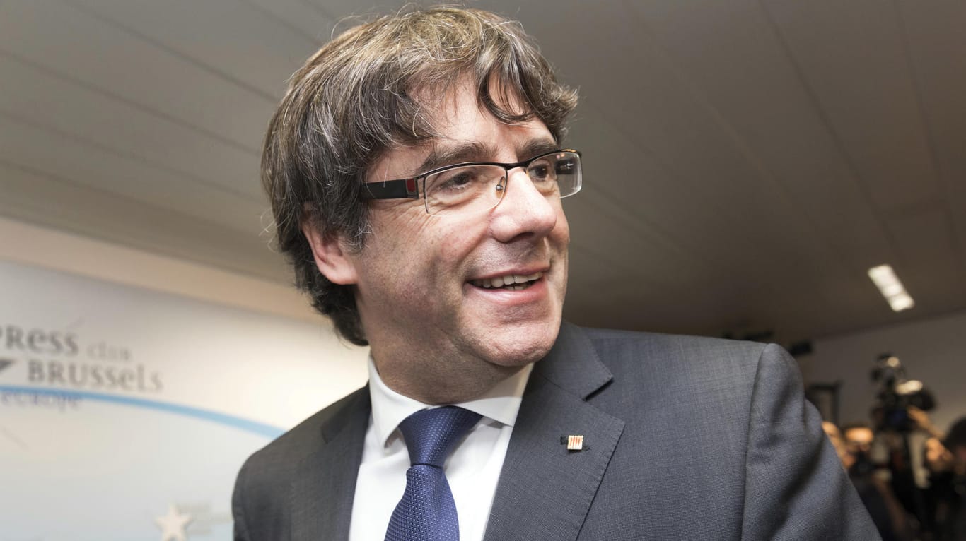 Der abgesetzte katalonische Präsident Carles Puigdemont kam seiner Vorladung nicht nach.