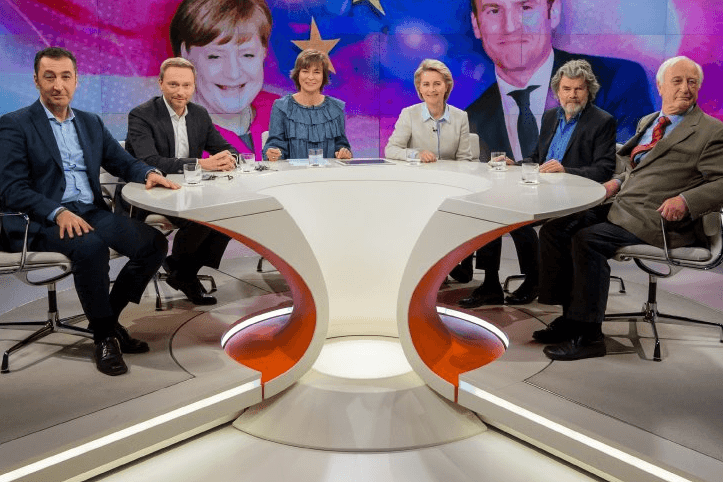 In der Talkrunde von Maybrit Illner diksutierten unter anderem Cem Özdemir und Reinhold Messner über Europa.