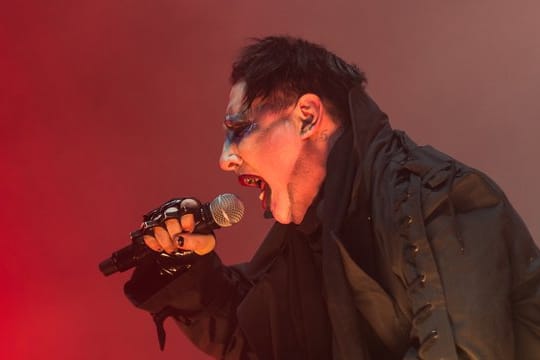 Marilyn Manson will sein neues Album vorstellen.