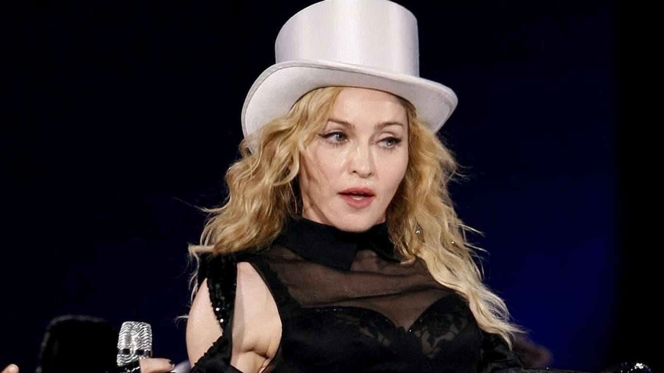 Madonna scheint alles andere als abgehoben zu sein.