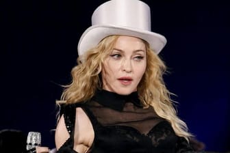 Madonna scheint alles andere als abgehoben zu sein.