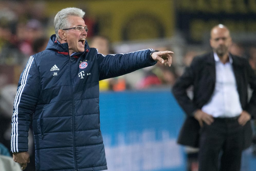 Sah auch gegen Dortmund noch Optmierungsbedarf: Bayern-Trainer Jupp Heynckes