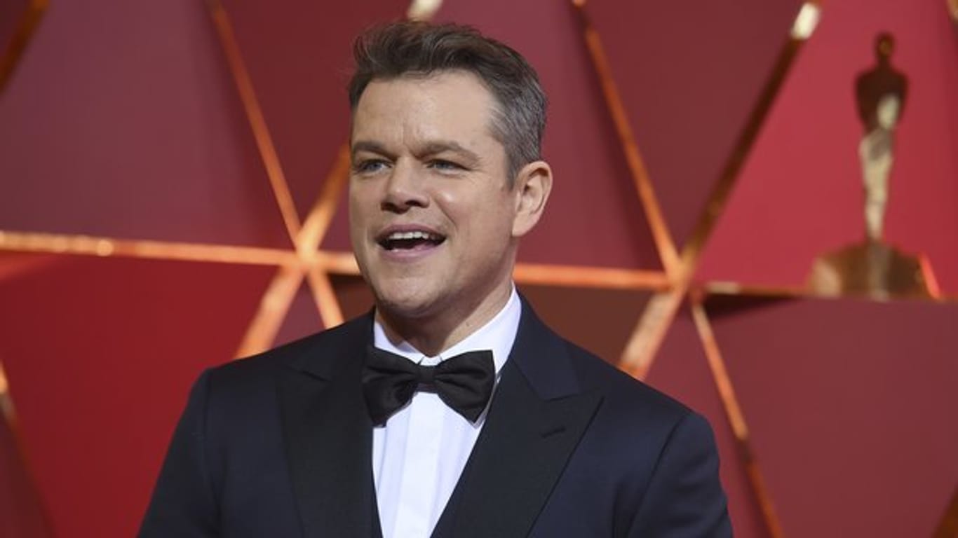 Matt Damon bei den Oscars 2017.