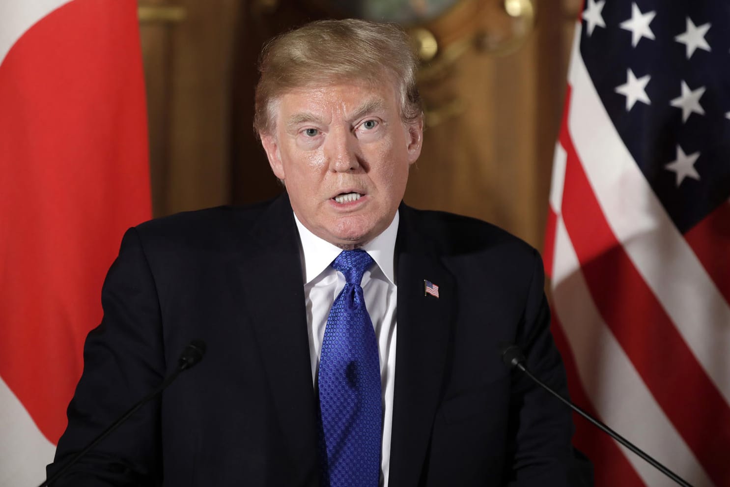 Donald Trump wird am Dienstag auch in Südkorea erwartet.