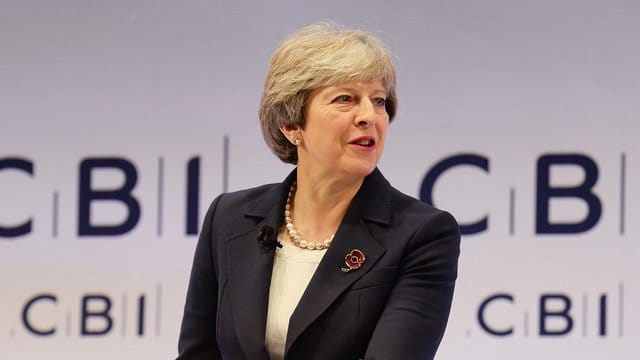 Die britische Premierministerin Theresa May.