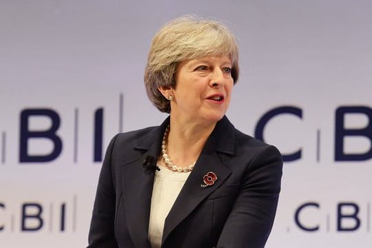 Die britische Premierministerin Theresa May.
