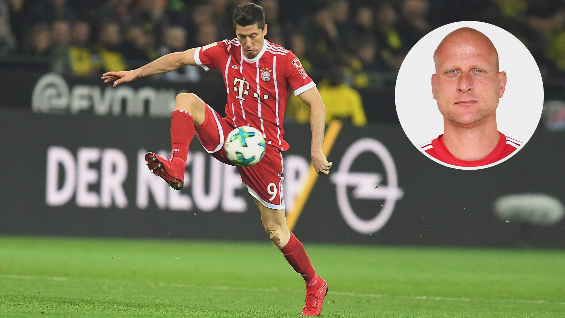 Ex-Bayern-Profi Carsten Jancker (kl. Foto) kann den Frust von Robert Lewandowski nachvollziehen.