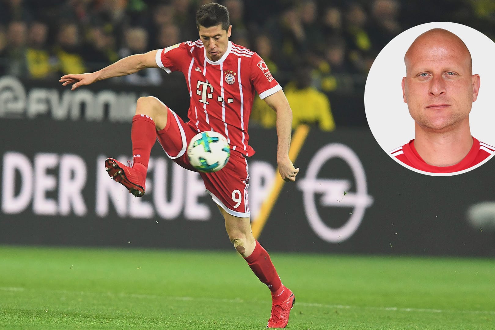 Ex-Bayern-Profi Carsten Jancker (kl. Foto) kann den Frust von Robert Lewandowski nachvollziehen.