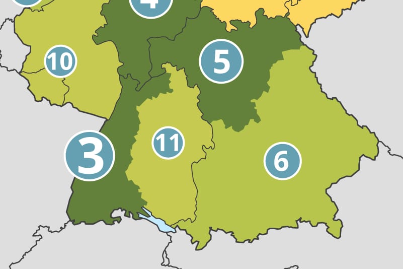 Die Deutsche Post stellt ihren Glücksatlas 2017 vor. Bei der jährlichen Studie, die zum siebten Mal in Folge erhoben wurde, geht es bei den Befragungen um eine Langzeitbewertung des eigenen Lebens sowie um Wünsche, Ziele, Erwartungen und Einstellungen.